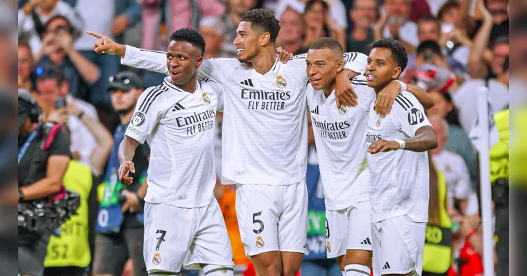 Imagem ilustrativa da notícia Real: Vini e mais 3 escapam de gancho e jogarão na Champions