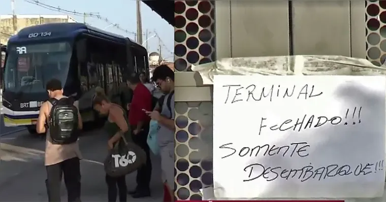 Imagem ilustrativa da notícia BRT-Belém: Estação fechada e funcionários sem pagamento