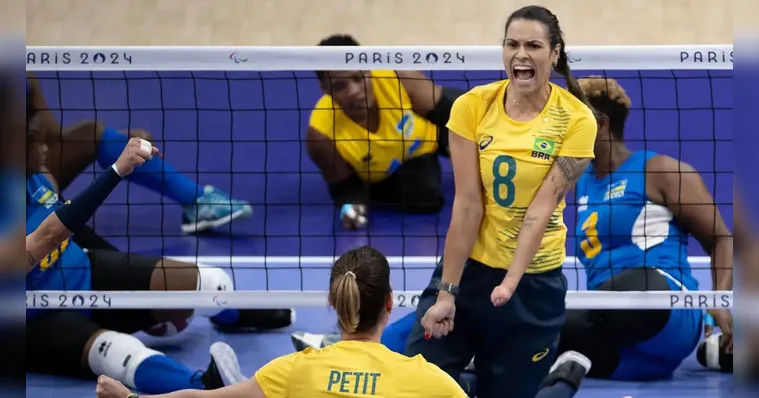 Imagem ilustrativa da notícia Brasil vence Ruanda na estreia do vôlei sentado em Paris