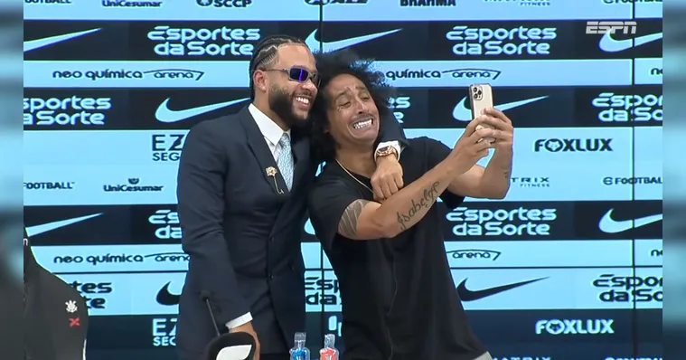 Imagem ilustrativa da notícia Depay turbina marketing do Corinthians antes de estrear