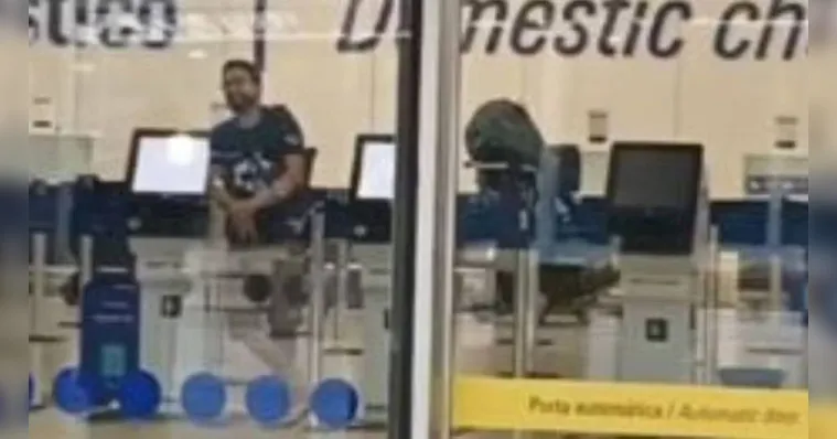 Imagem ilustrativa da notícia Homem armado provoca pânico em aeroporto de Fortaleza