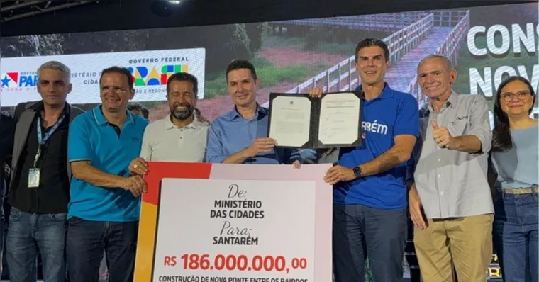 Imagem ilustrativa da notícia Nova ponte de Santarém terá investimentos de R$ 186 milhões