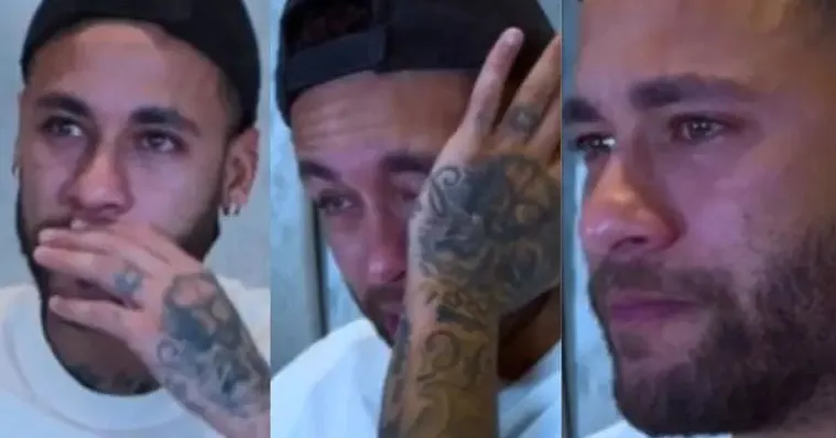 Imagem ilustrativa da notícia Perto de retorno, Neymar chora e diz: "Não volto meia-boca"