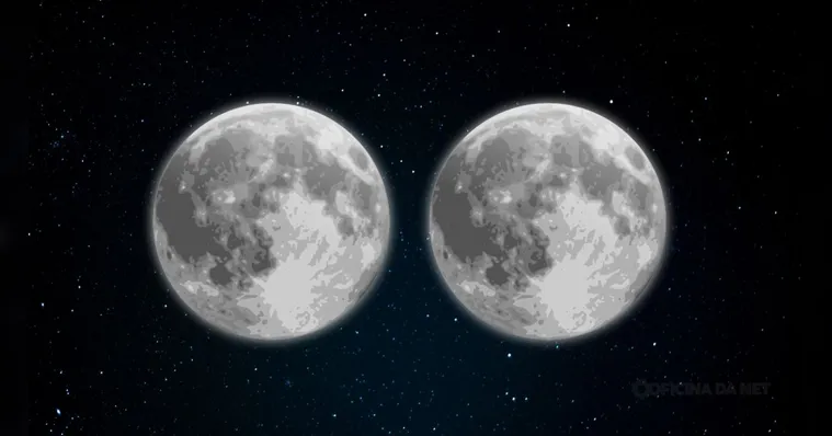 Imagem ilustrativa da notícia Céu terá duas "luas" a partir de domingo; entenda