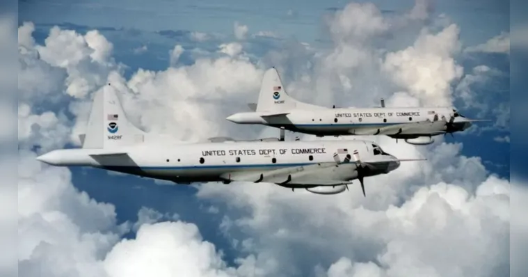 Imagem ilustrativa da notícia Caçadores de Furacões: como os aviões aguentam tempestades?