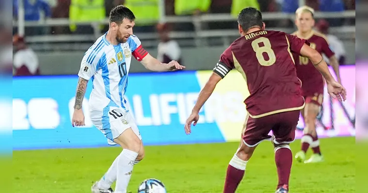 Imagem ilustrativa da notícia Argentina cede empate à Venezuela e prejudica Brasil