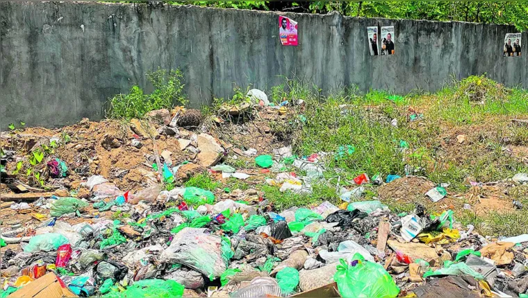 Imagem ilustrativa da notícia Apesar de pagar taxa, população de Ananindeua sofre com os lixões