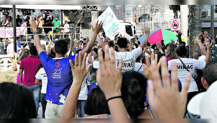 Imagem ilustrativa da notícia Marcha para Jesus atrai centenas de evangélicos em Belém