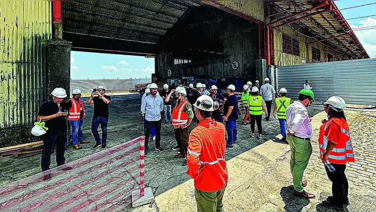 Imagem ilustrativa da notícia COP 30: Obras do Terminal para cruzeiros passam por inspeção