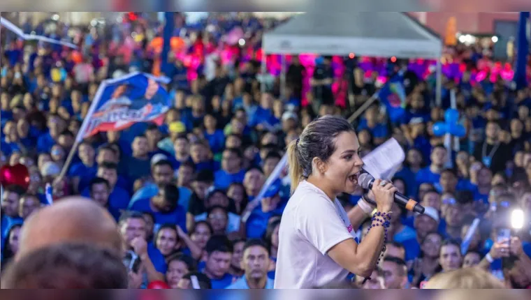 Imagem ilustrativa da notícia Convenção em Marituba lança Patrícia Alencar para reeleição