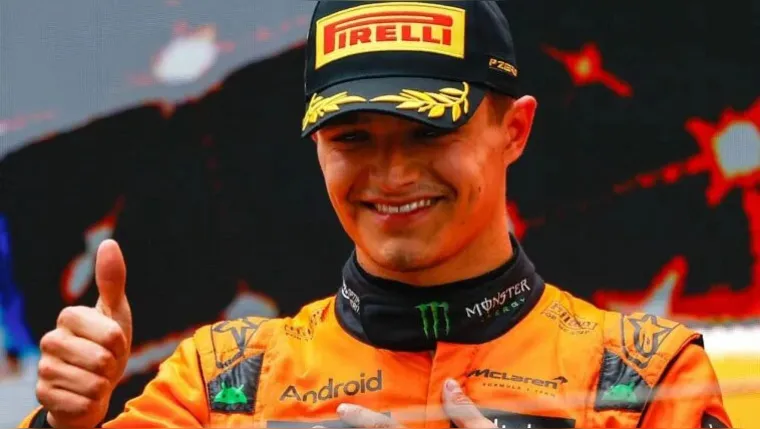 Imagem ilustrativa da notícia Lando Norris conquista pole position no GP de Singapura