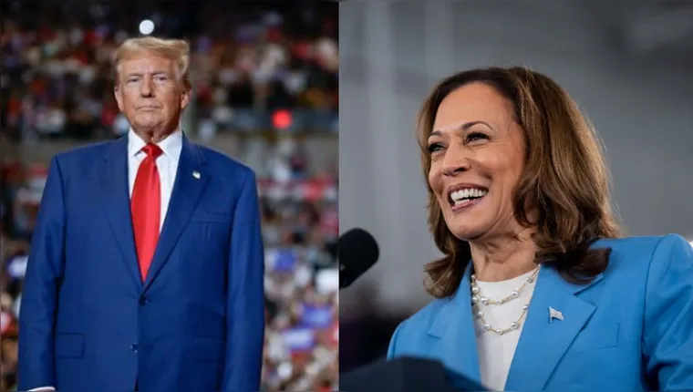 Imagem ilustrativa da notícia Kamala Harris amplia vantagem sobre Trump nos EUA