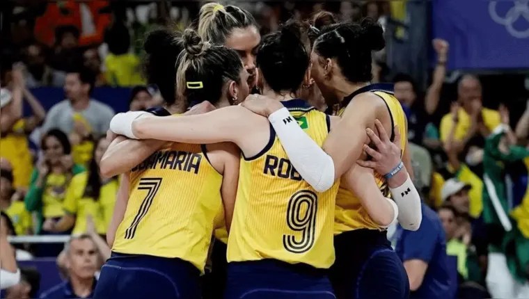 Imagem ilustrativa da notícia Vôlei feminino: Brasil cai para EUA e vai disputar o bronze