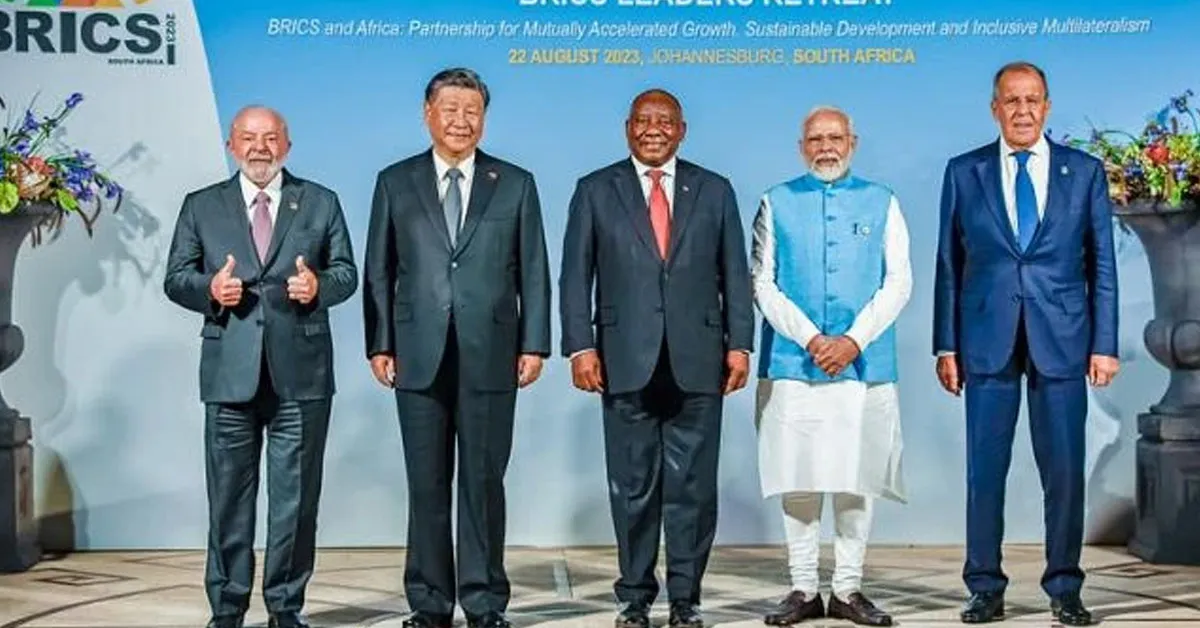 Líderes do Brics