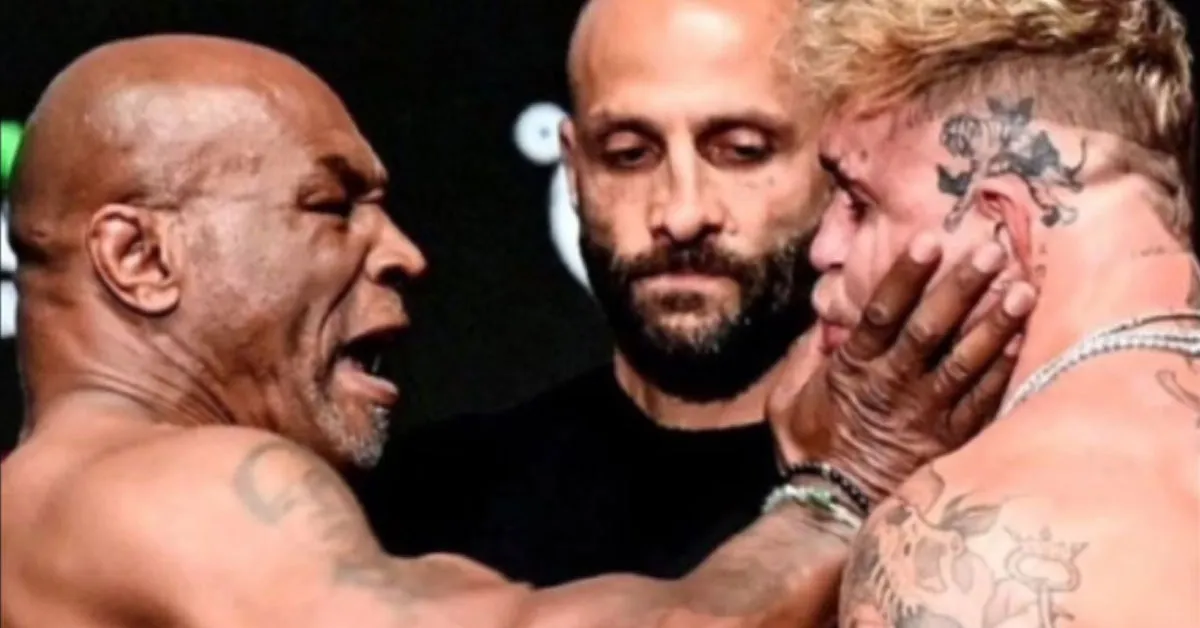 Mike Tyson não deixou barato as provocações de Jake Paul