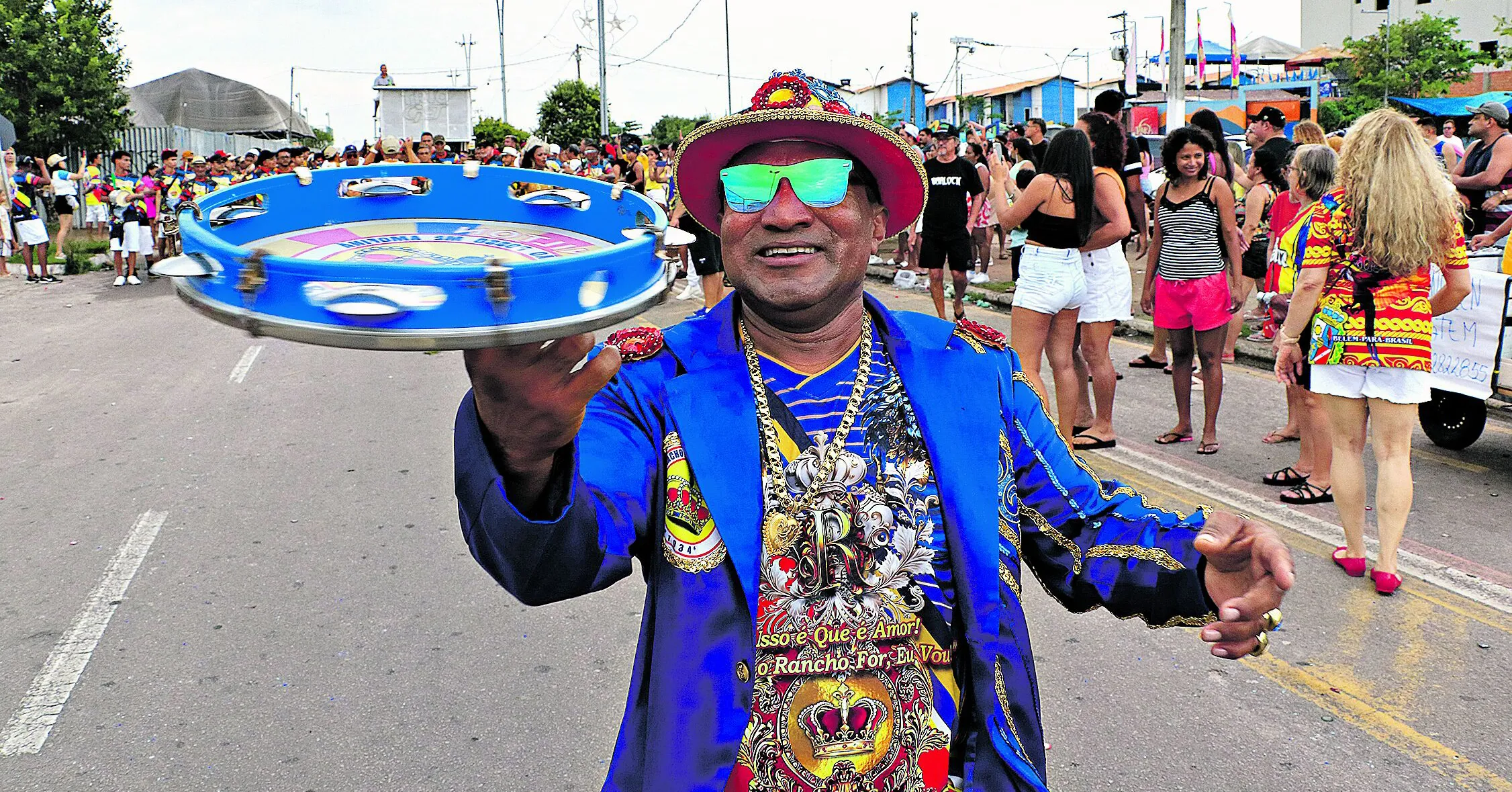 O Rancho concentrou o arrastão do carnaval no Portal da Amazônia