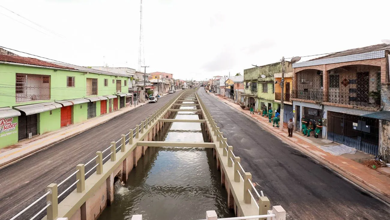 Trecho do Canal da Gentil que será entregue a população, no próximo domingo (12)