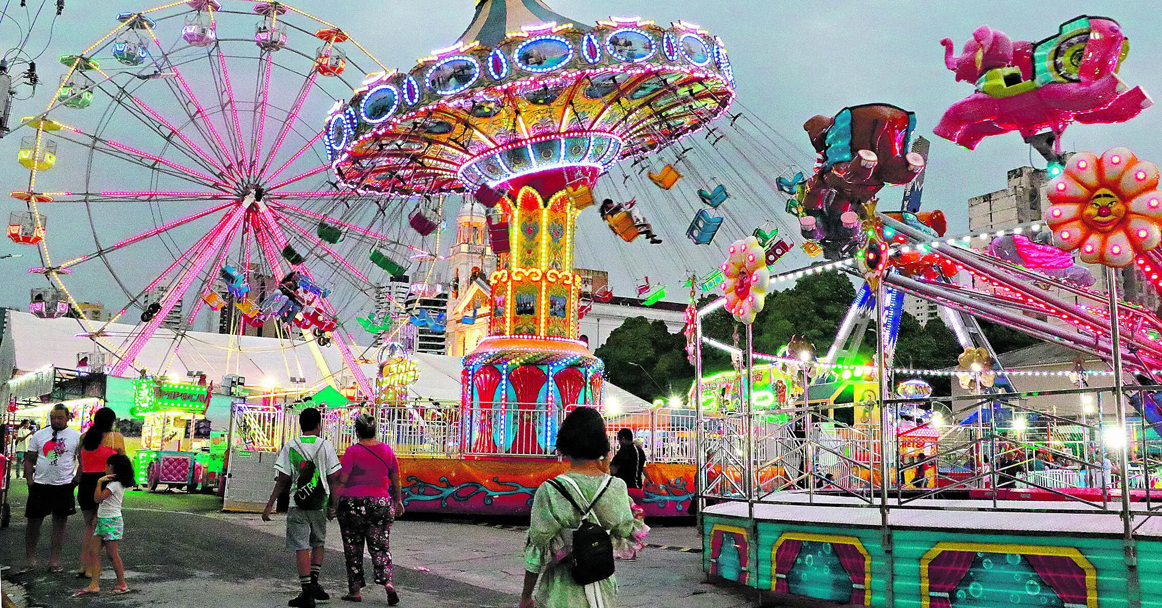 ITA Center Park é tradicional no Arraial de Nazaré.