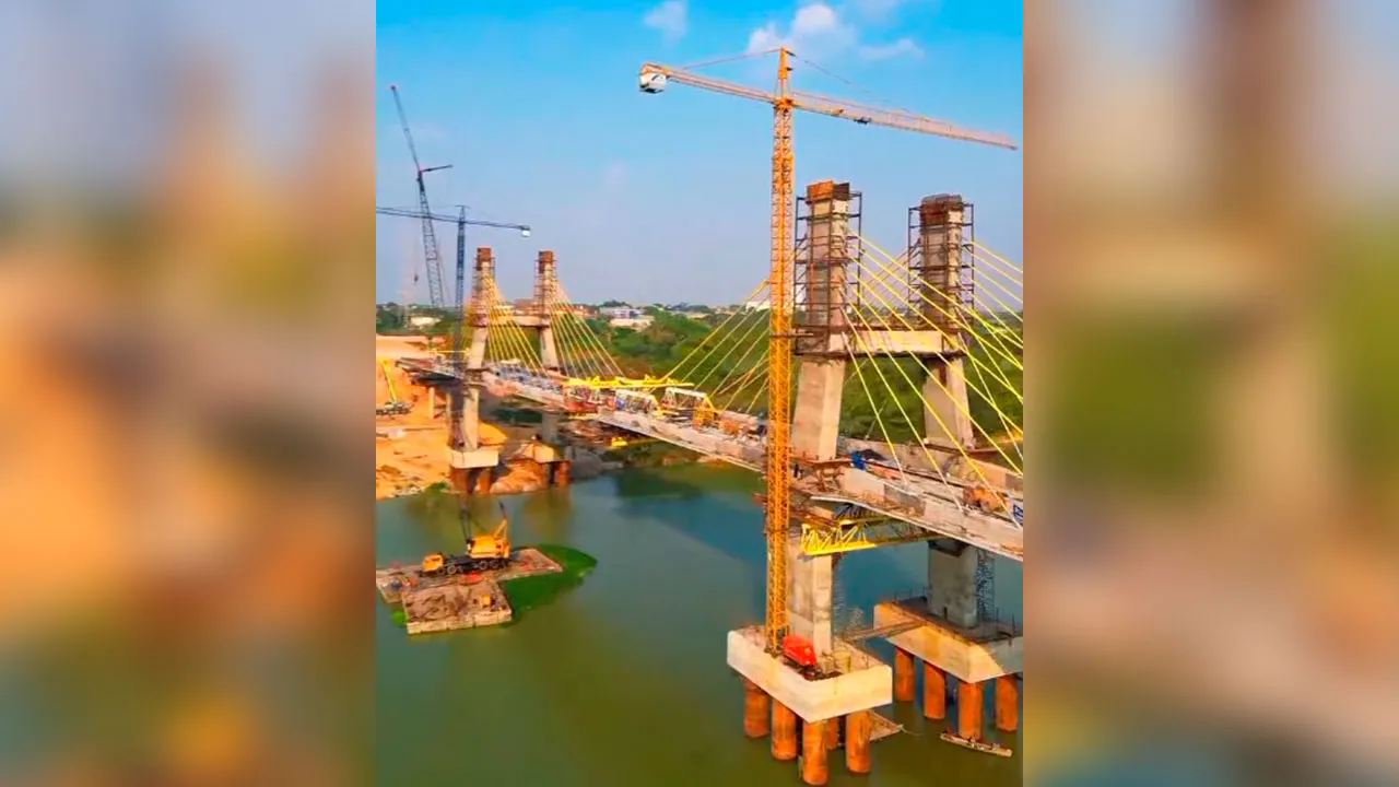 Obras da terceira ponte sobre o rio Itacaiúnas também tem gerado emprego na cidade