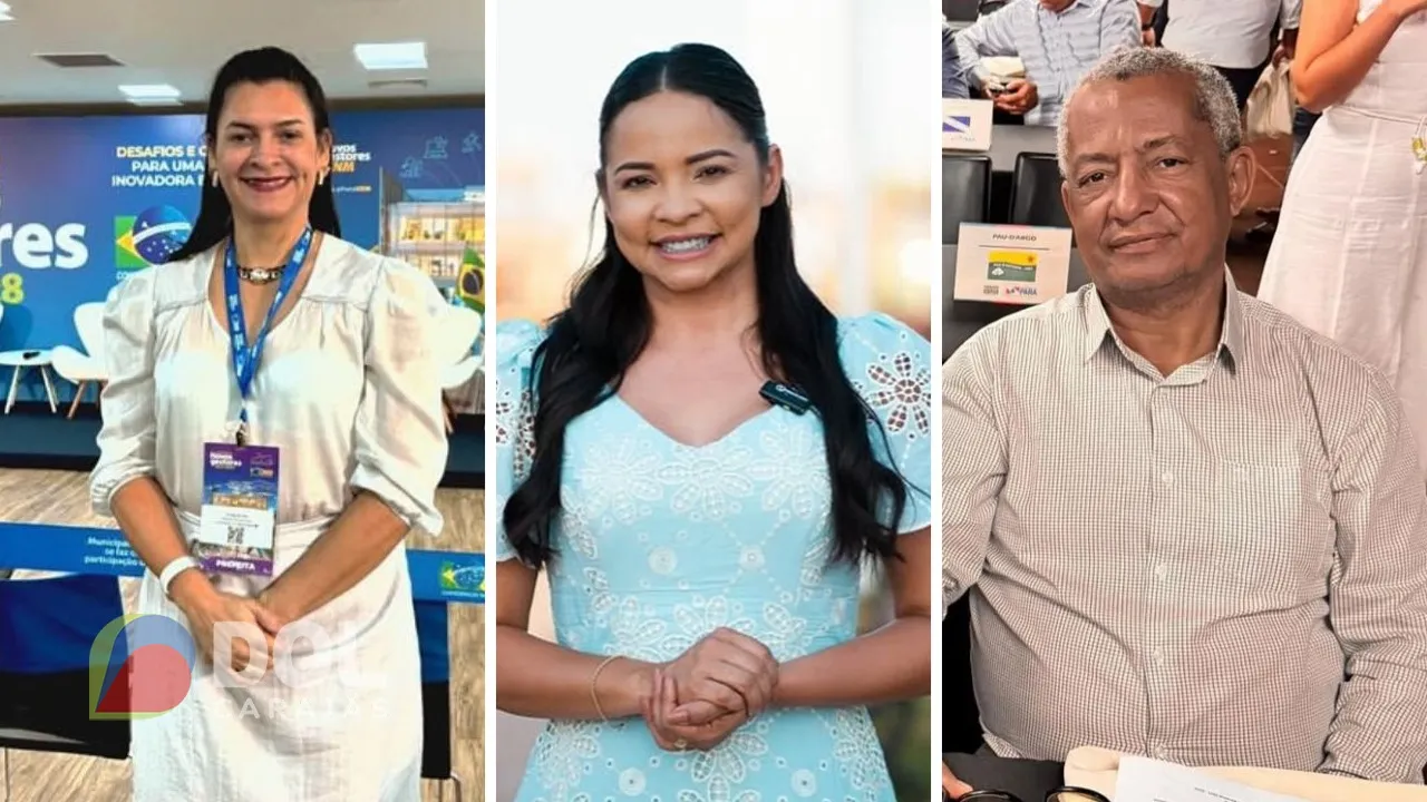 Elida Elena (Conceição do Araguaia), Majorri Santiago (Floresta do Araguaia) e Mussum (Santa Maria das Barreiras) serão diplomados no dia 13 de dezembro