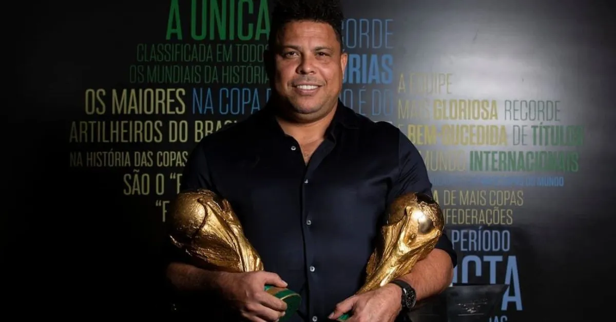 Ronaldo confirmou desejo de ser presidente da CBF