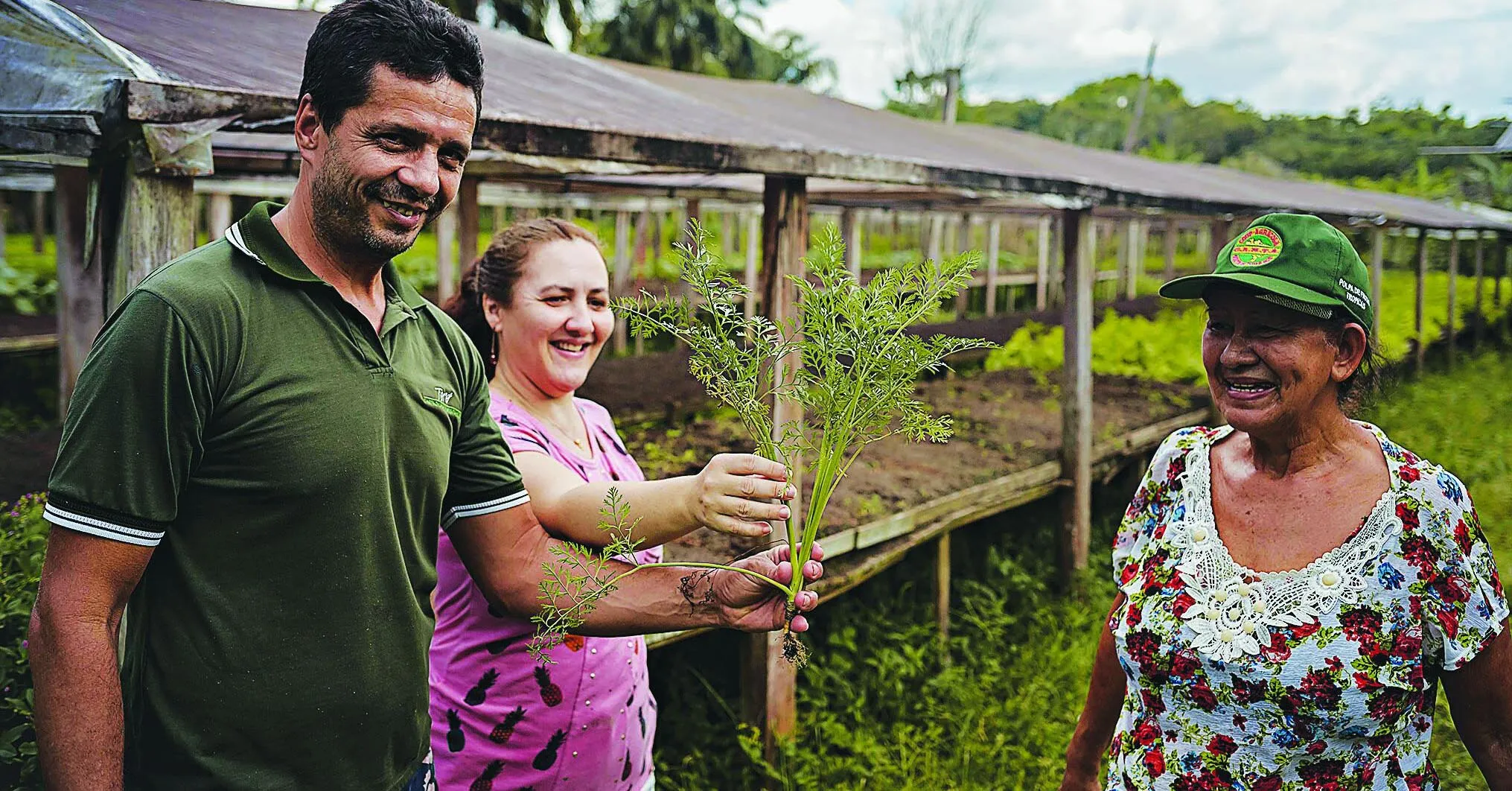 Wagner e Susane (esquerda) priorizam o impacto positivo da gastronomia nas comunidades paraenses