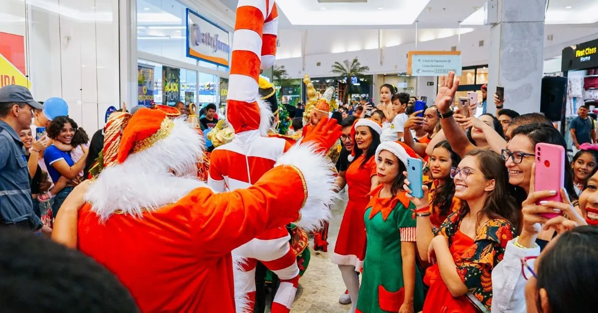 Papai Noel chega a Belém em programação gratuita que será realizada em shopping da cidade