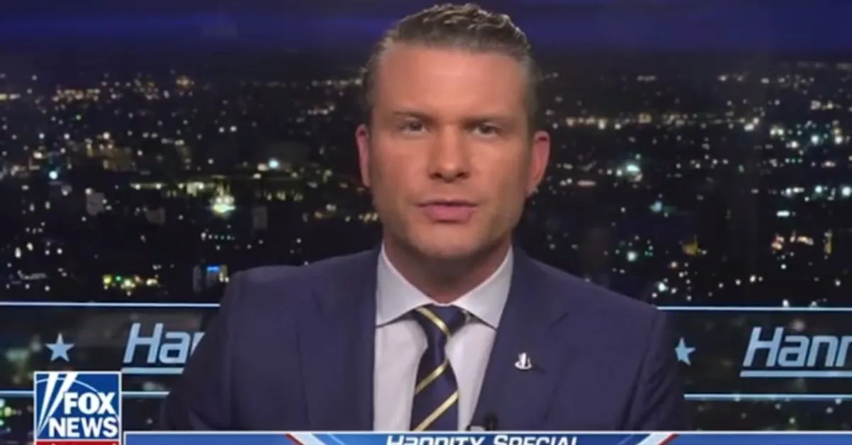 Pete Hegseth é apresentador de televisão e ex-militar