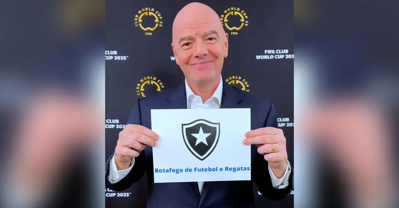 Presidente da FIFA, Gianni Infantino, parabenizou a conquista do Botafogo na Libertadores e entrada do Glorioso no novo Mundial de Clubes.