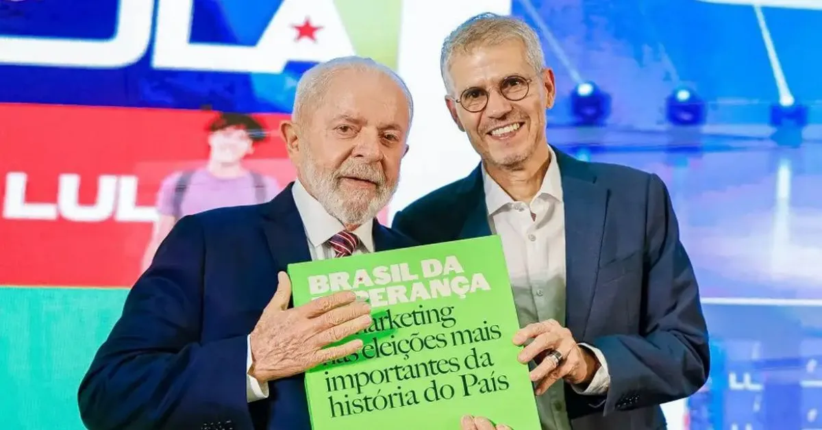 O marqueteiro Sidônio Palmeira atuou na campanha de Lula em 2022.