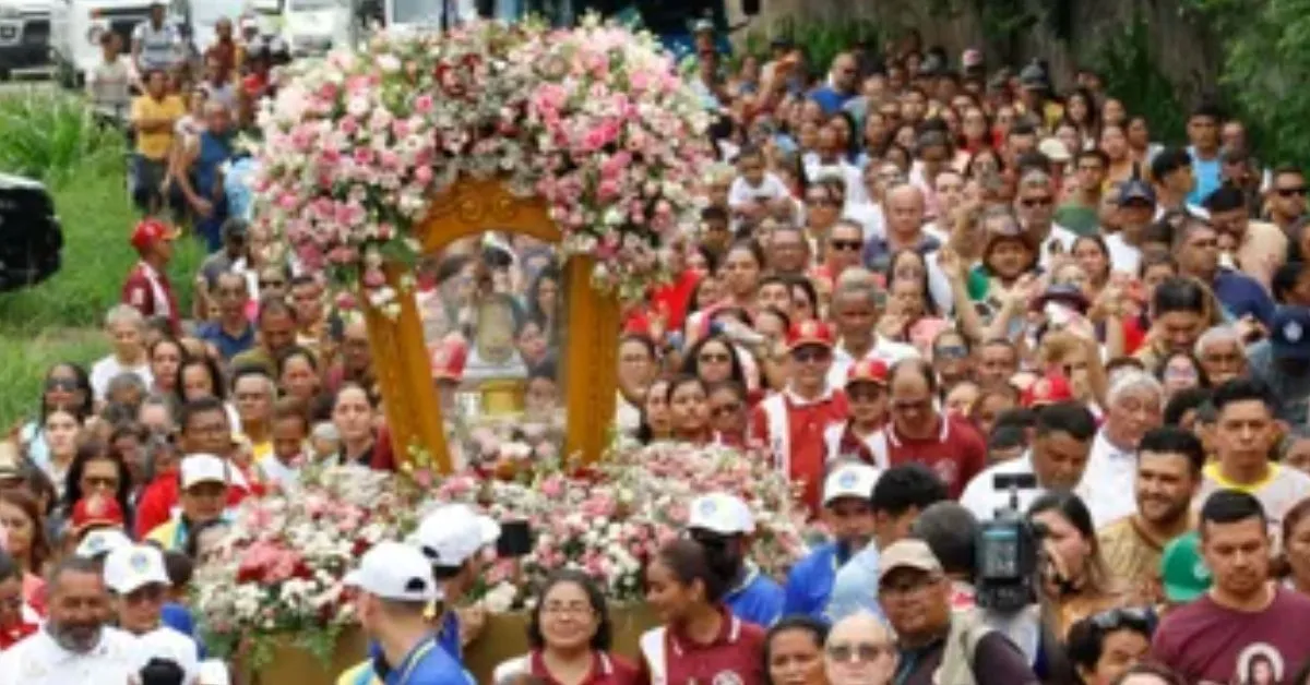 O Círio de Marituba é realizado anualmente no Natal.