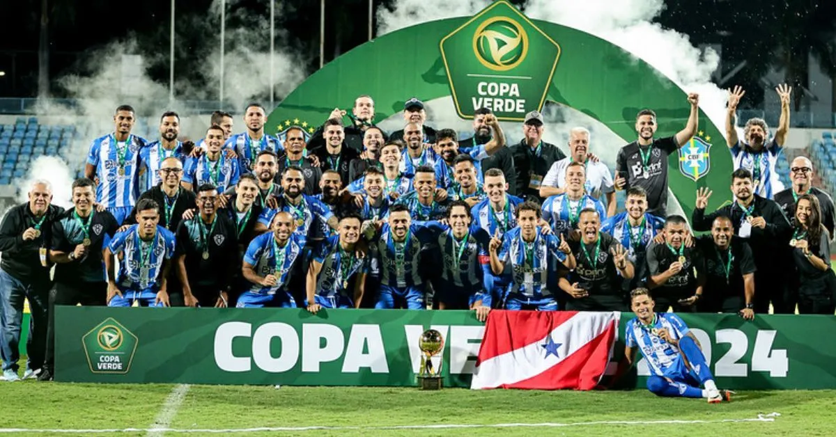 Paysandu levanta a taça da Copa Verde e é o soberano na região norte