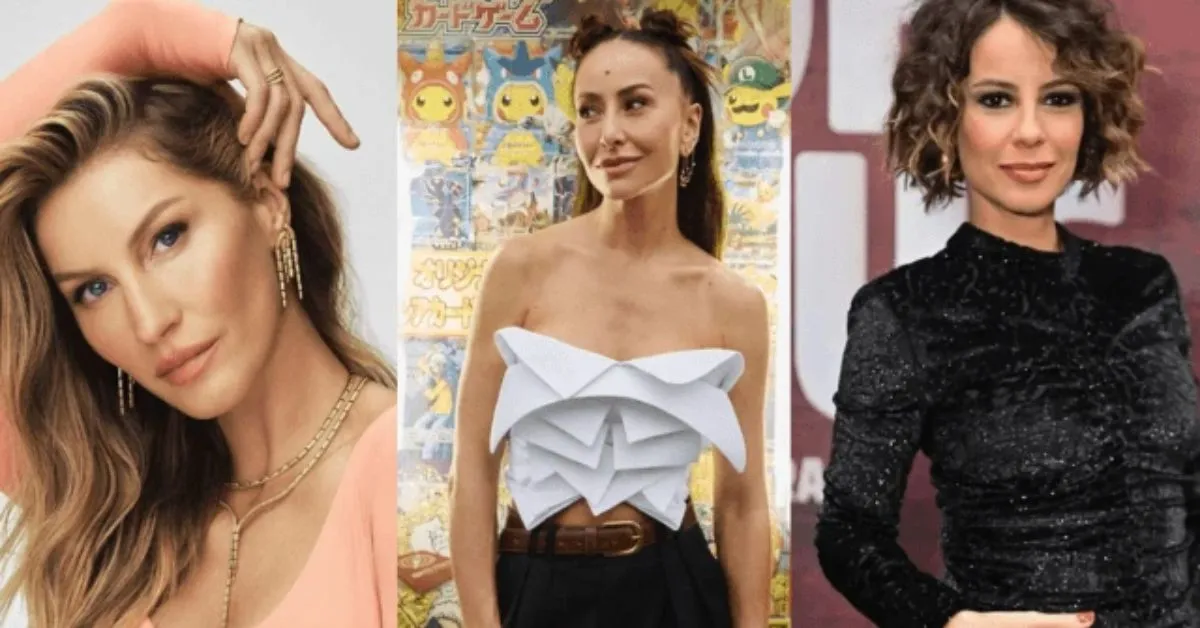 Gisele Bündchen, Sabrina Sato, Andreia Horta foram algumas das celebridades que engravidaram depois dos 40 anos.