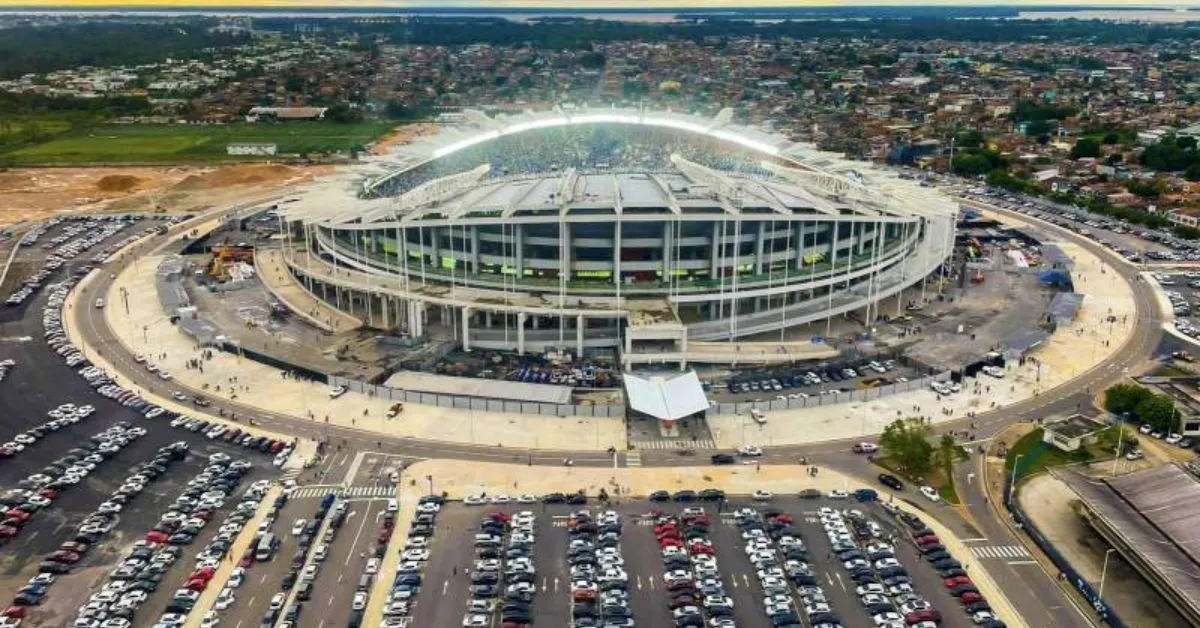 Esta é a primeira vez que uma partida da Supercopa acontece na região Norte