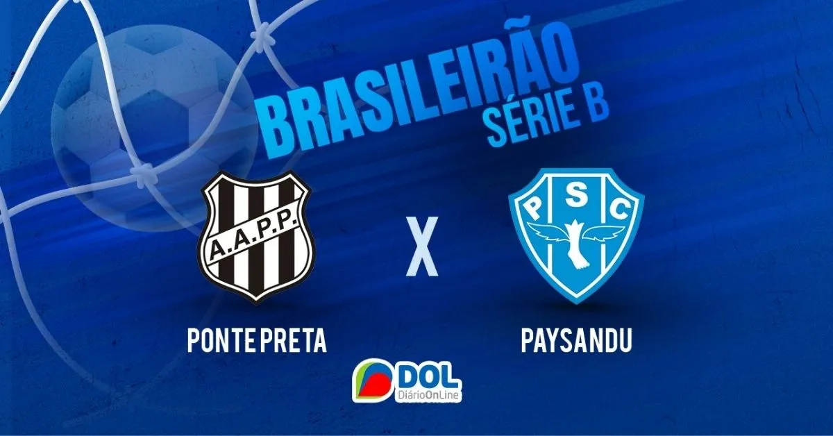 Imagem ilustrativa da notícia: Fim de jogo: Ponte Preta 1X2 Paysandu