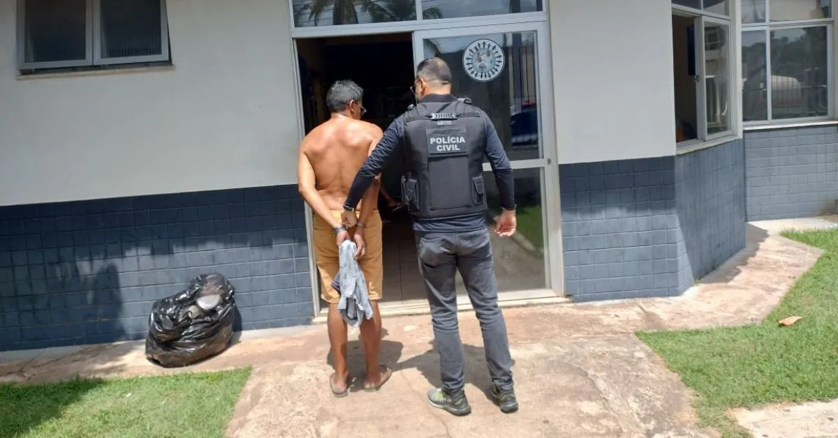 Homem foi preso após ser denunciado por estupro de vulnerável duas vezes