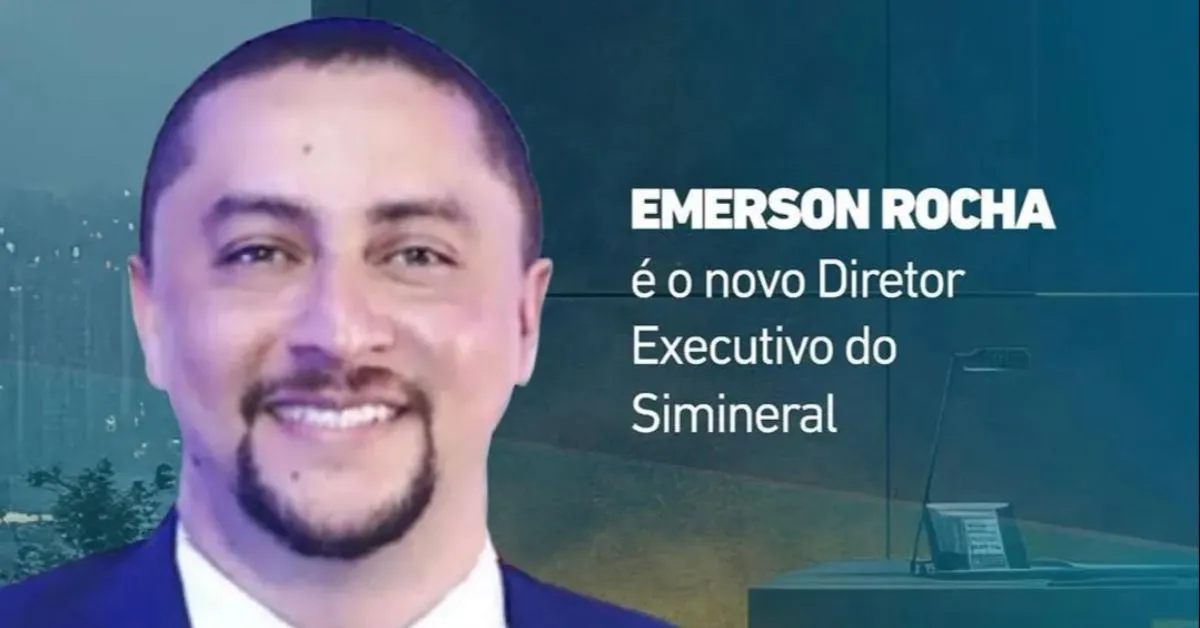 Imagem ilustrativa da notícia: Emerson Rocha assume Direção Executiva do Simineral