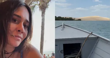 Atriz curtiu road trip com amigas pelo Ceará