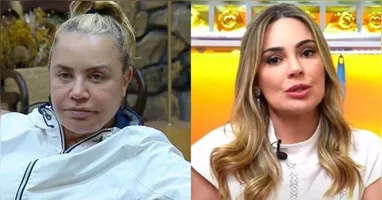 Um embate se formou entre Flor Fernandez (à esquerda) e Raquel Sheherazade (à direita)