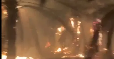 Moradores afirmaram ao DOL que as chamas teriam começado no domingo (10)