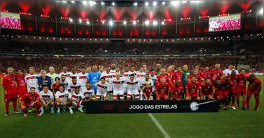 Organizado por Zico, o Jogo das Estrelas completa sua 20ª edição em 2024.