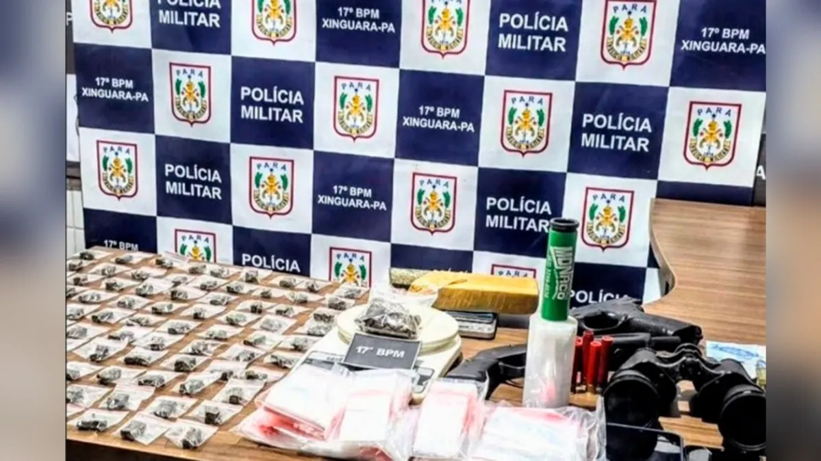 Imagem ilustrativa da notícia Suspeitos de tráfico são presos em operação no sul do Pará