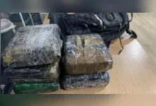 Droga apreendida durante inspeção em embarcação no Pará.