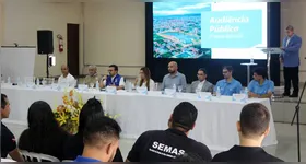 O evento foi realizado em atendimento às diretrizes da Política Estadual do Meio Ambiente