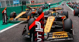 Mclaren colocou os dois carros na primeira fila do GP de São Paulo, em sua corrida sprint