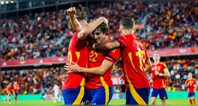 Espanha teve dificuldades, mas venceu a Suíça em jogo movimentado na Liga das Nações