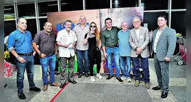 Andrya Dionísio recebeu homenagem como passageira símbolo do recorde batido.