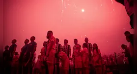 Torcida do River Plate não poupou na festa