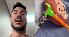 Na última terça-feira (05), Júlio Rocha compartilhou com seus seguidores nas redes sociais o inesperado momento em que encontrou uma cobra na cama de seu filho.