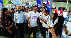 O governador Helder destacou que esta é a escola de número 154, reconstruída ou nova, entregue pelo Governo do Pará